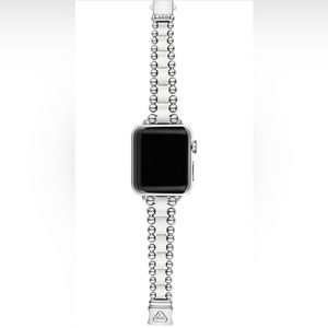 LAGOS
Stainless Steel Smart Caviar Apple™ Smartwatch Straps